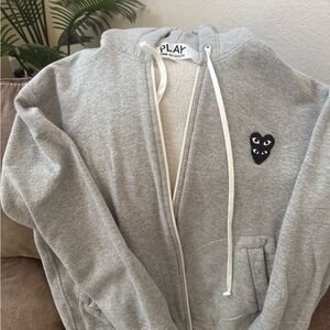 Comme des Garcons Gray Hoodie